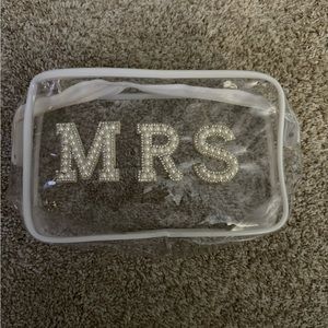 Clear MRS makeup Bag